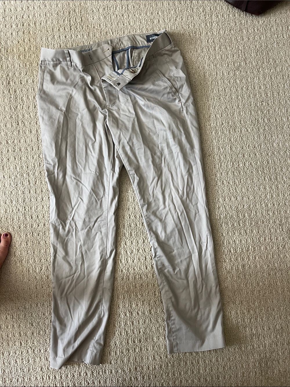 Bonobos Light Beige Chinos